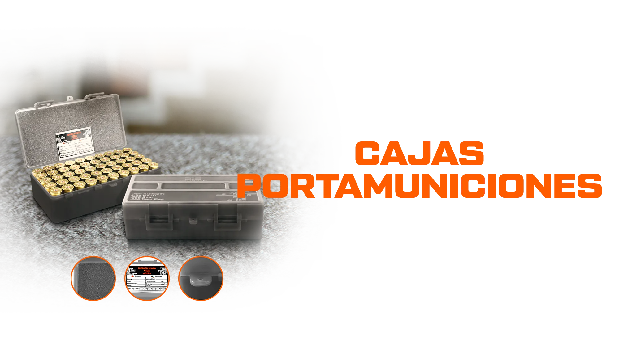 Cajas portamuniciones STG